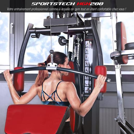 Sportstech La Station de Musculation Premium 45 en 1 HGX100