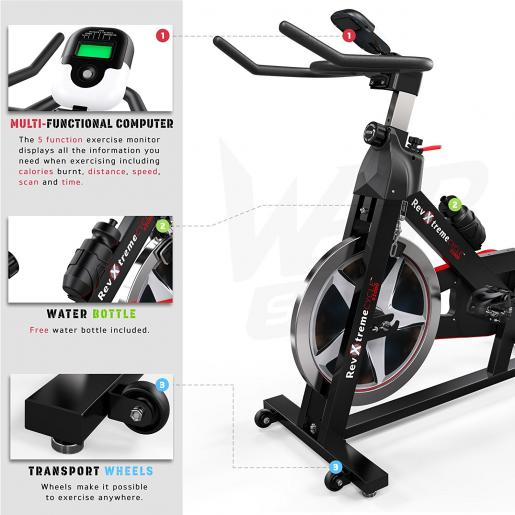 We R Sports Revxtreme S1000 Cardio bike Biking Test Review