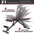 ADVENOR Adjustable Weight Bench