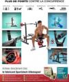 Sportstech BRT300 - Banc de Musculation Pliable Multifonction